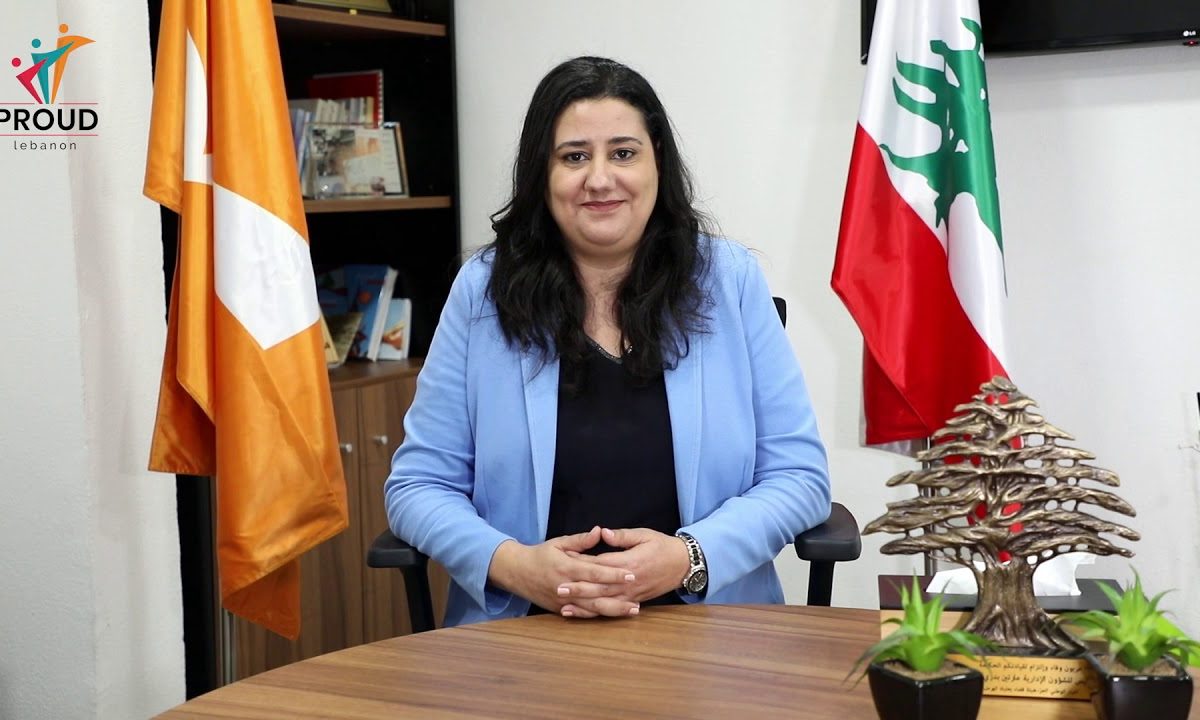 مقابلة مع السيدة مارتين نجم كتيلي – من التيار الوطني الحرٌ حيث تداولت مشاكل اعضاء مجتمع المين-عين